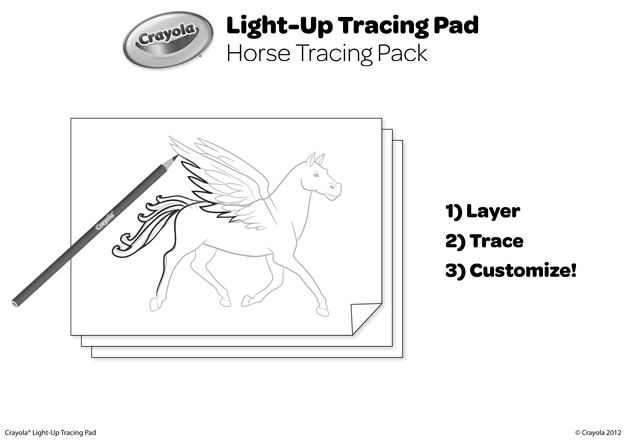 Horse Tracing Pack