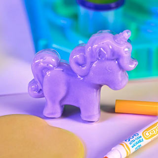 Crayola Goo Unicorn mold