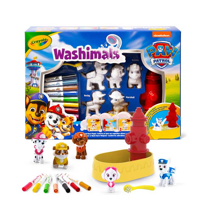 Washimals Pets Paw Patrol - Set Attività contenuto