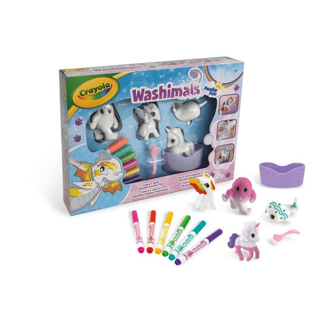 Washimals Peculiar Pets - Set attività confezione con contenuto