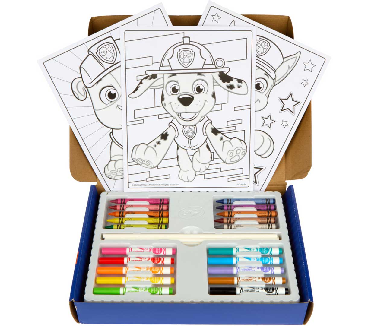 PAW Patrol 5-in-1 Creativity Kit contents