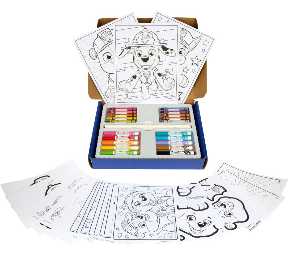 PAW Patrol 5-in-1 Creativity Kit contents and packaging