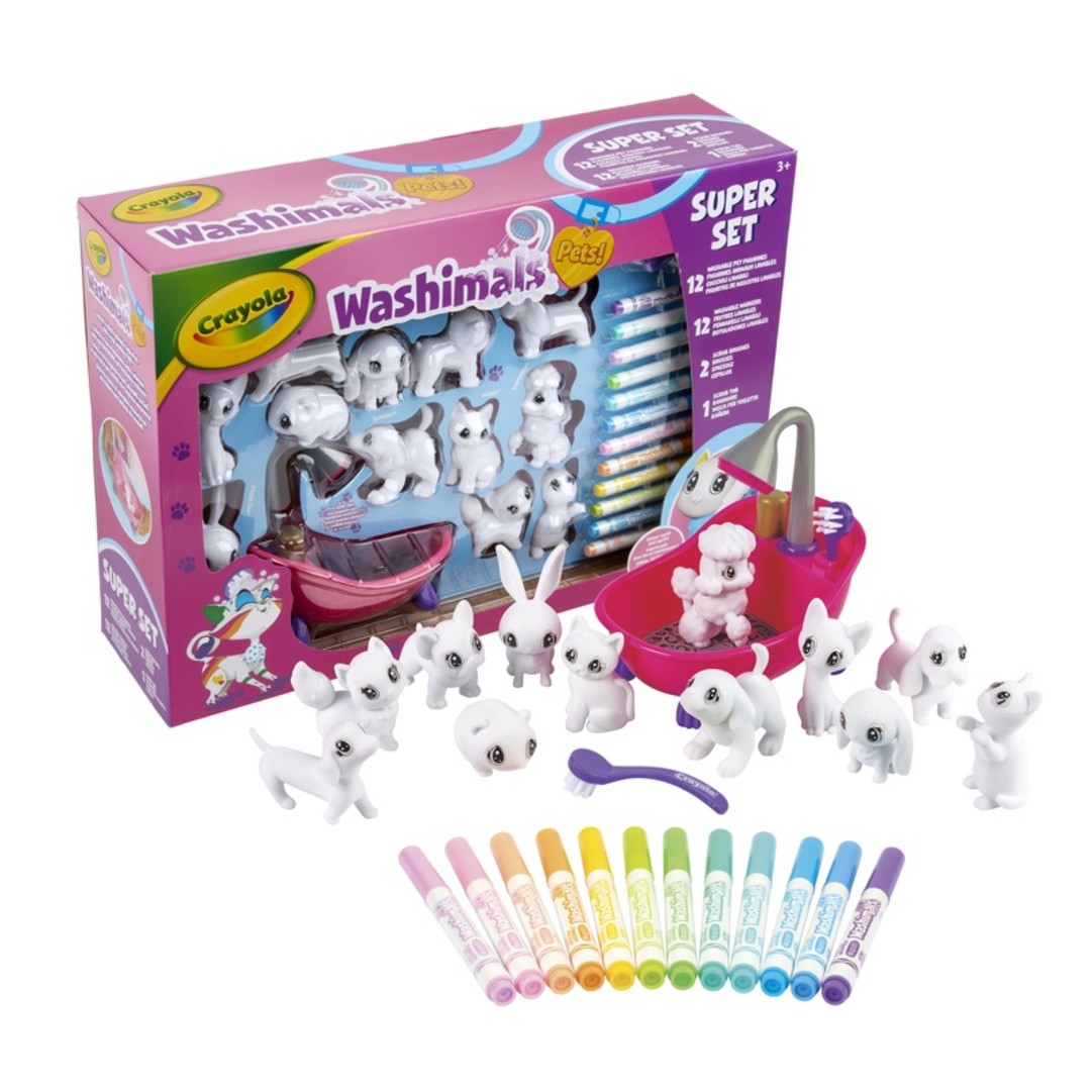 Washimals - Super Set attivitPackaging with contents