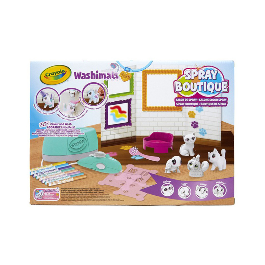 Washimals Pets - Spray BoutiqueBack view