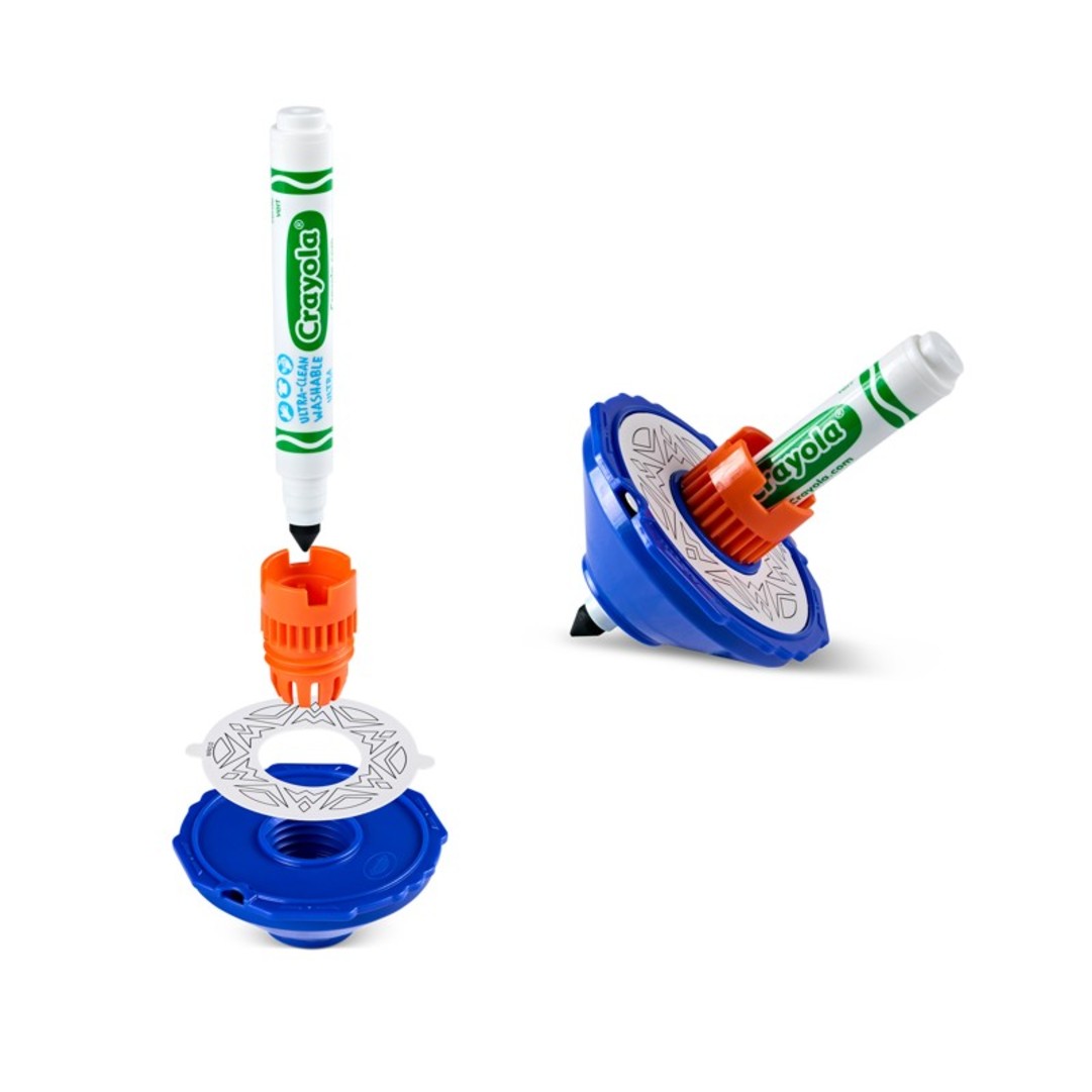 ColourWhirls - Trottola dei colori - 6 colori da collezionareContents