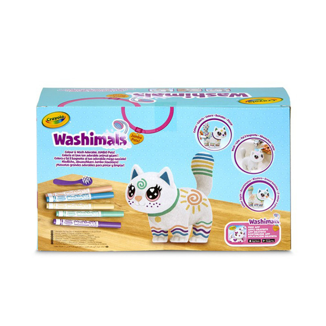 Washimals Jumbo Pets  Big JennyBack view