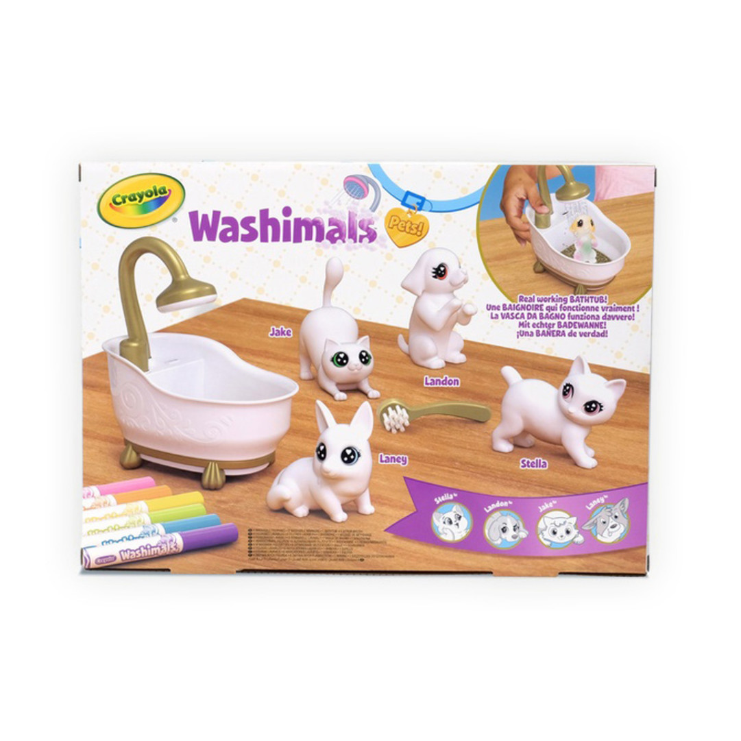 Washimals Pets - Set Attivit Glam PackBack view