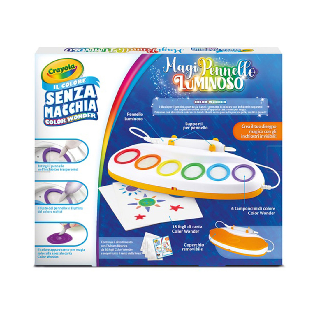 Color Wonder Magipennello Luminoso - Magic Light BrushBack view