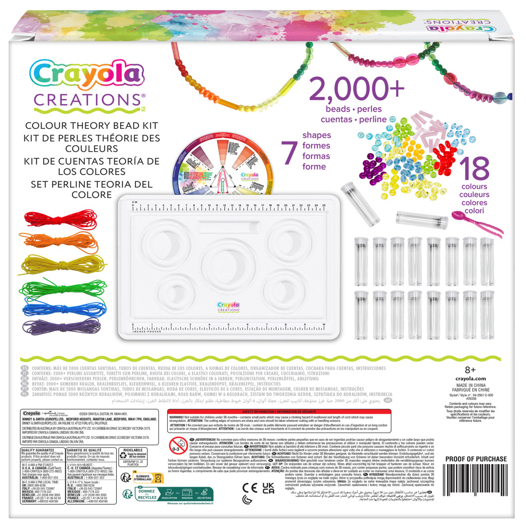 Creations® - Color Theory Bead Set Back view