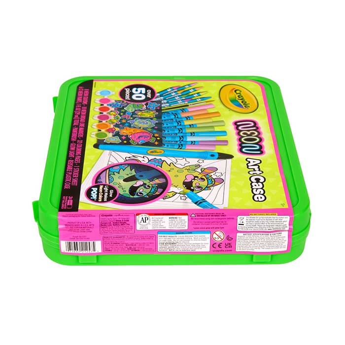 Neon Art Case with Glow Light right side view.