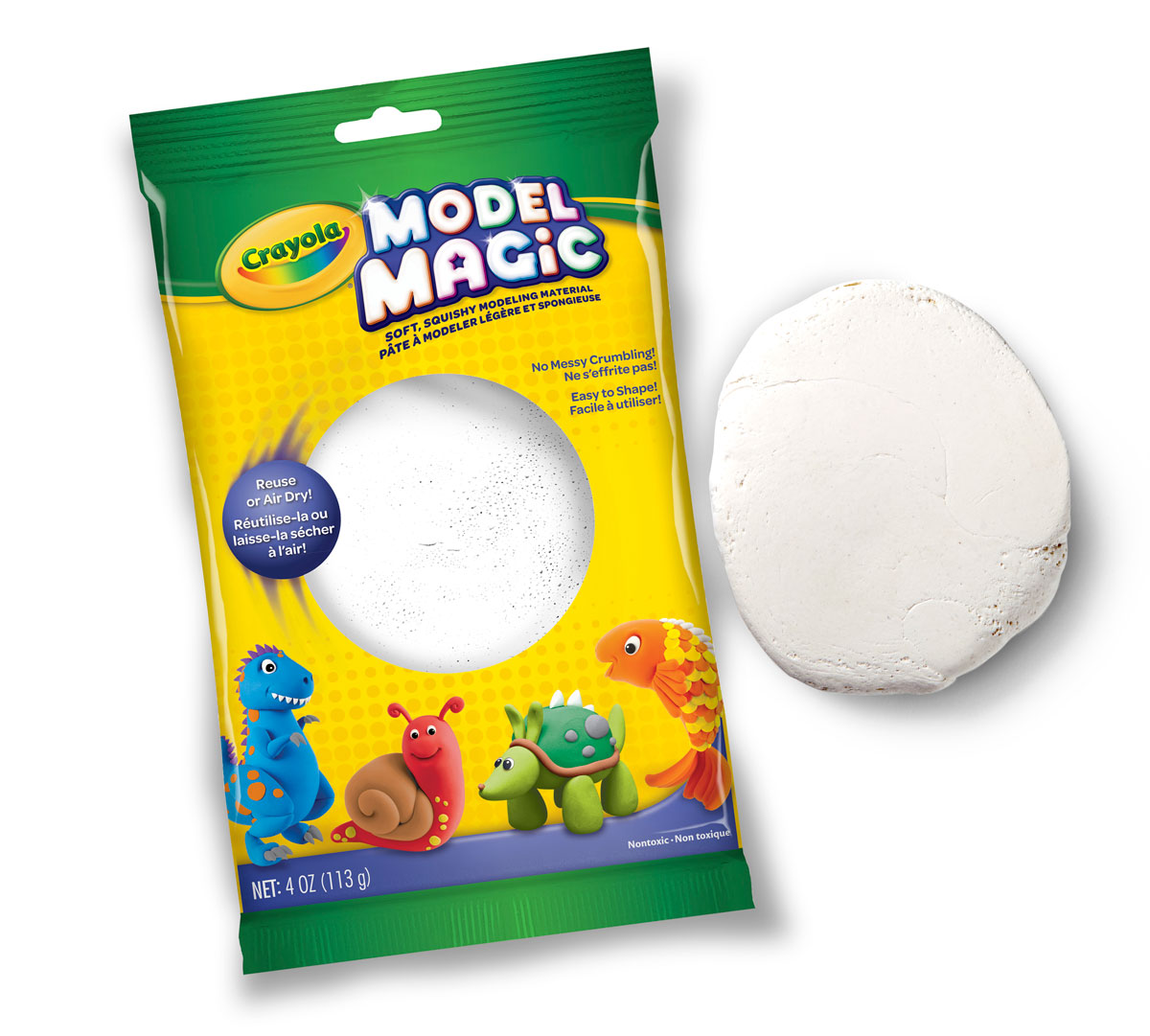 Crayola Model magic pouch and model Magic white