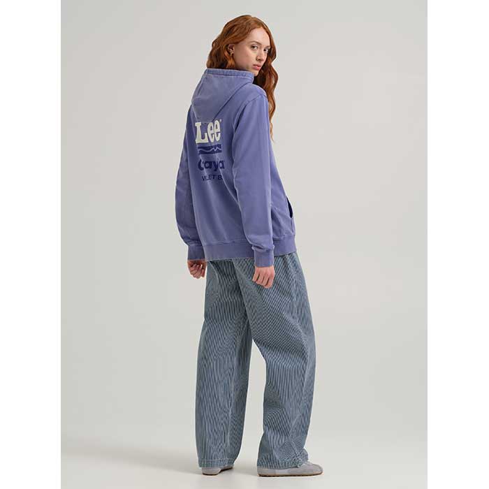 Crayola x Lee Limited Edition Colors Hoodie side view.