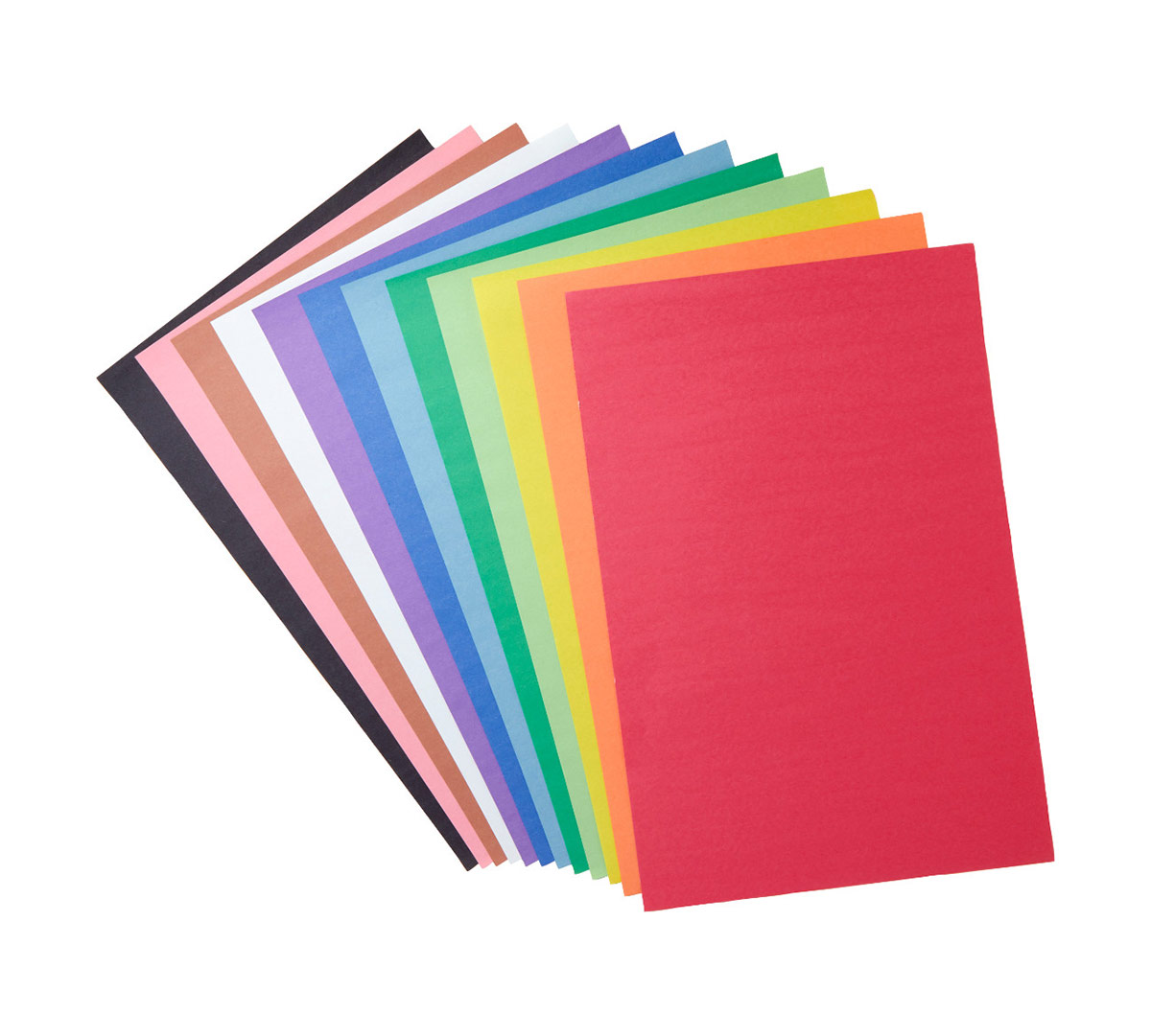 Giant Construction Paper with Stencils  48 Count Paper