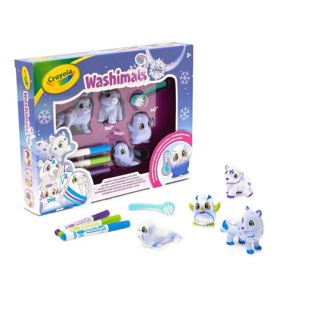 Washimals Artic Adventure - Set attivitPackaging with contents