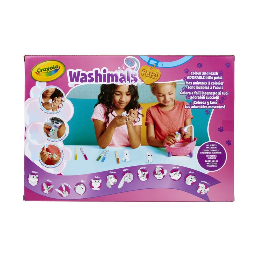 Washimals - Super Set attivitBack view