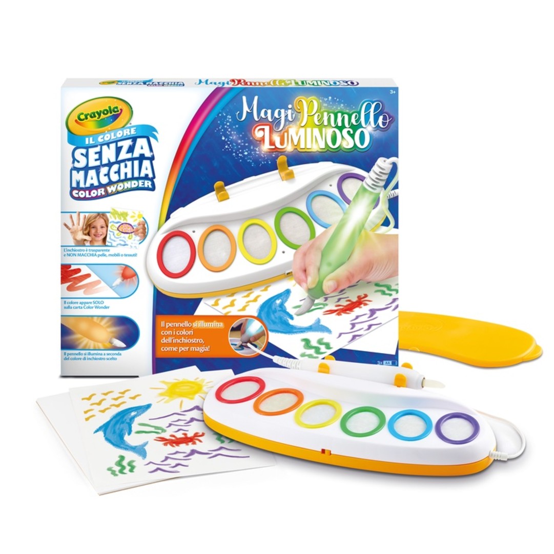 Color Wonder Magipennello Luminoso - Magic Light BrushPackaging with contents