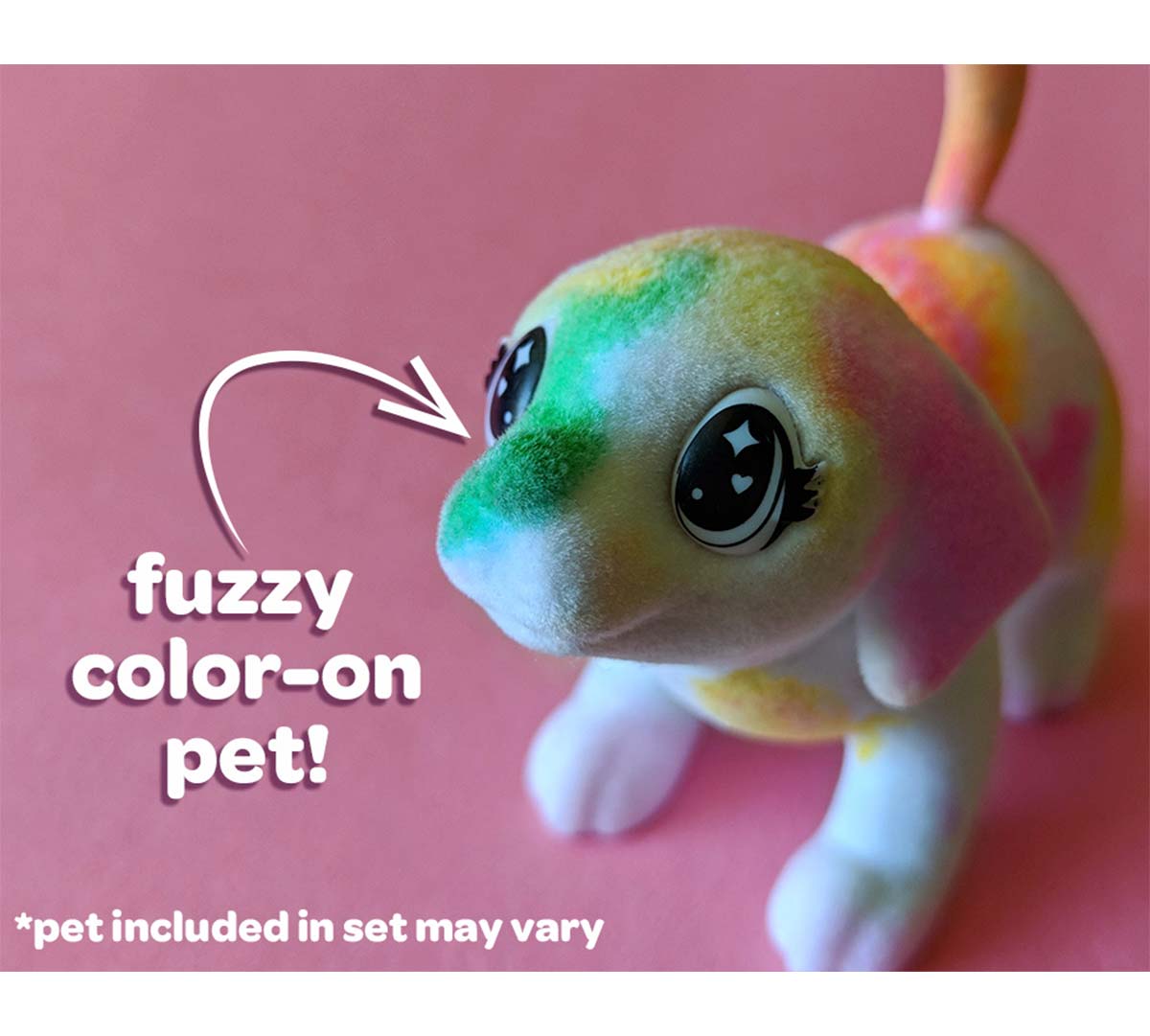 Scribble Scrubbie fuzzy pet