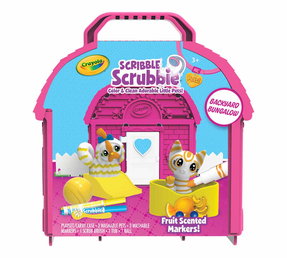 Scribble Scrubbie Pets Backyard Bungalow Playset